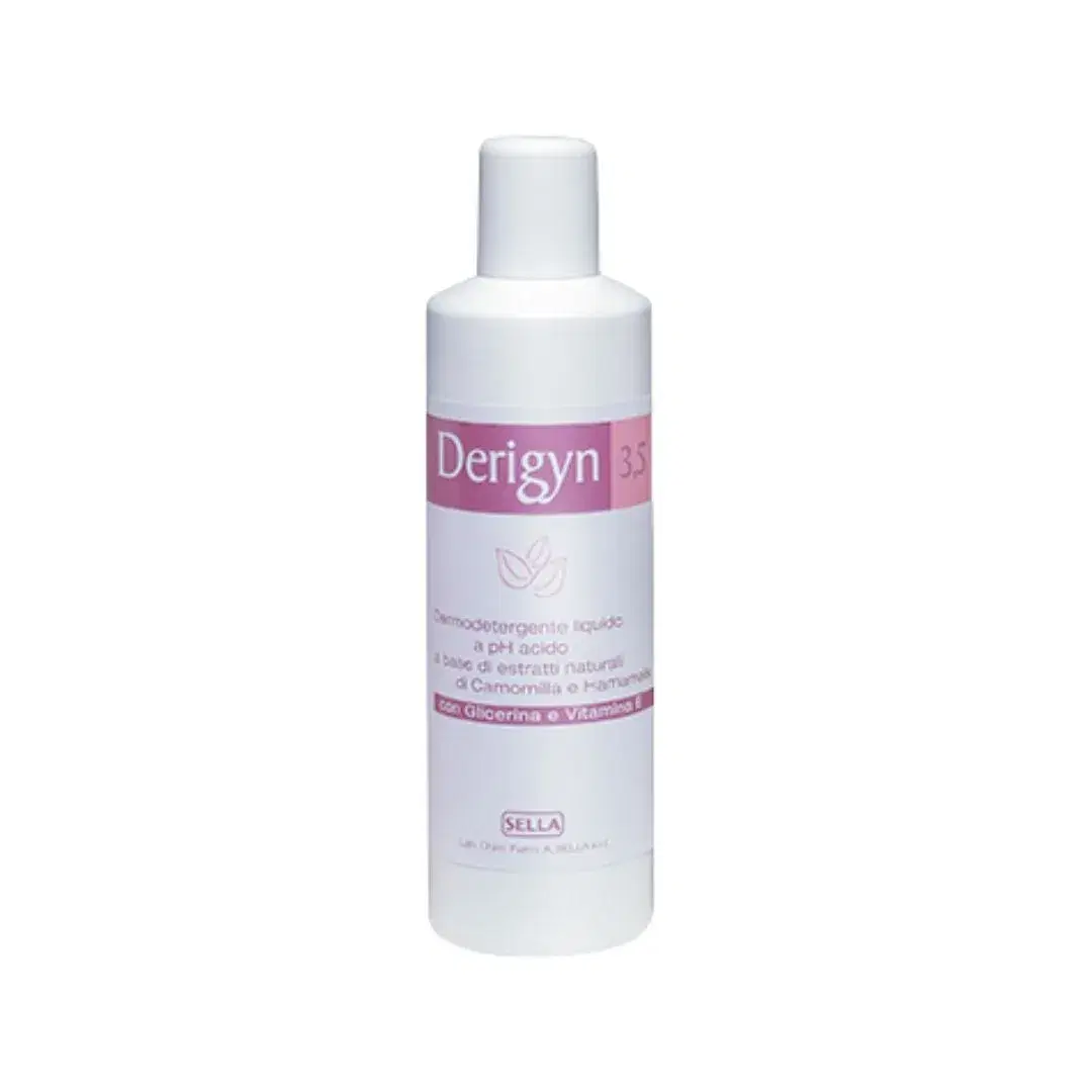 Derigyn Detergente Liquido Per L'Igiene Intima A Ph Acido 3,5 500ml