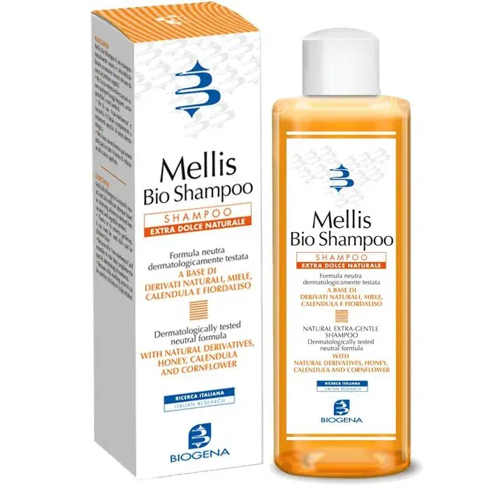 Mellis Bio Shampoo Delicato Extra Dolce Naturale 200 ml
