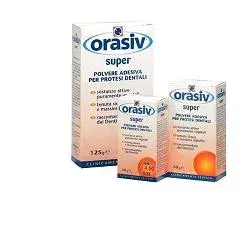 Fagit Orasiv Super Polvere Adesiva Clinica Per Protesi Dentali 125 G
