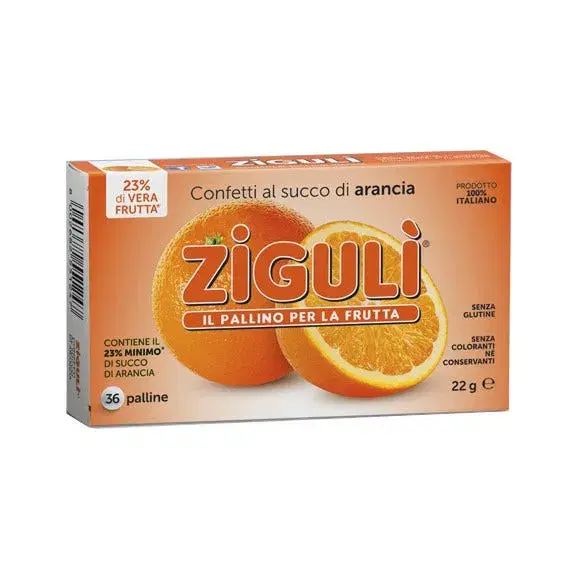 Zigulì Arancia Blister 36 Palline