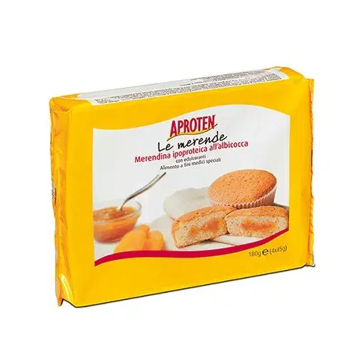 Aproten merendina all'albicocca Ipoproteica senza zucchero 180 g