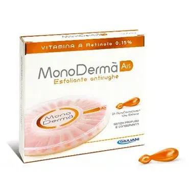 MonoDermĂ Linea Vitamine A15 Trattamento Esfoliante Anti-Rughe 28 Ampolle