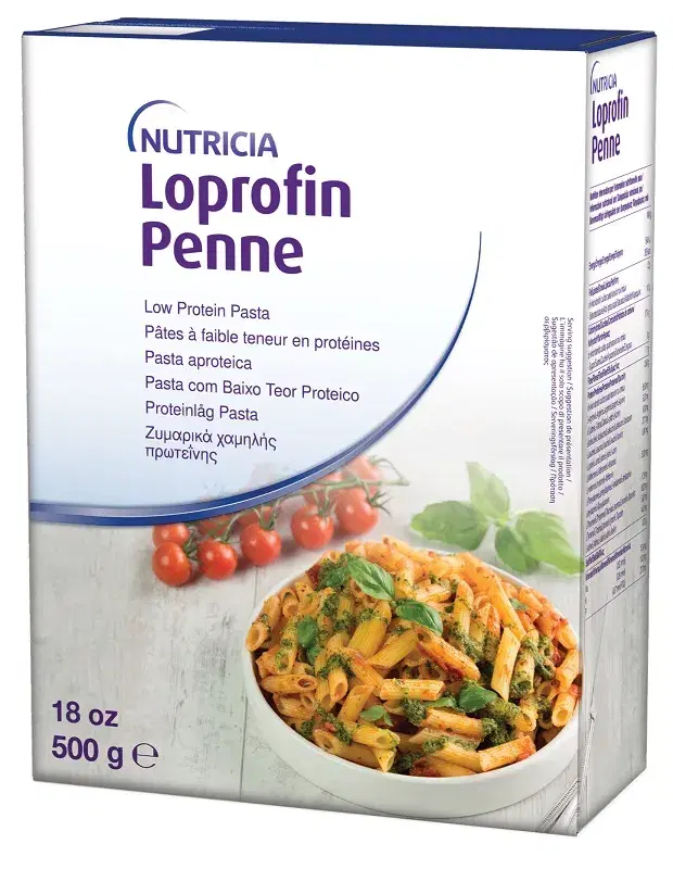 Loprofìn Penne Pasta a Basso Contenuto Proteico 500 g