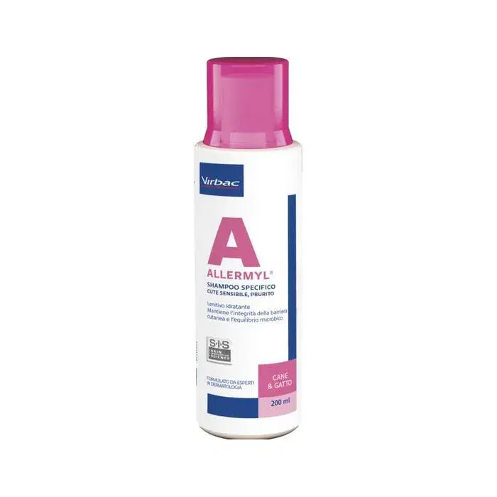 Virbac Allermyl Shampoo Allergie Cani E Gatti 200 Ml
