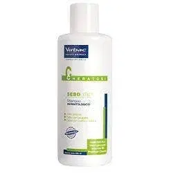 Virbac Sebolytic Shampoo Dermatologico Anticheratosi Cani e Gatti 200 ml