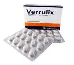Sanitpharma Linea Salute e Benessere Verrulix Integratore Alimentar 30 Compresse