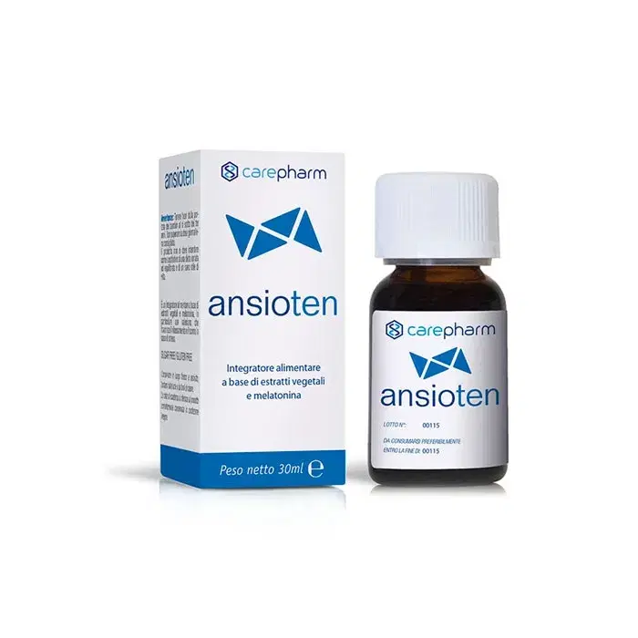 CarePharm Linea Sonno e Serenità Ansioten Integratore Alimentare Gocce 30 ml