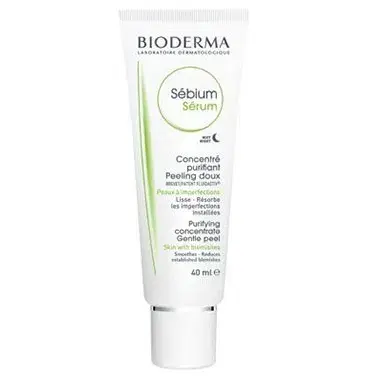 Bioderma Linea Sebium Serum Trattamento Peeling Purificante Pelli Grasse 40 ml