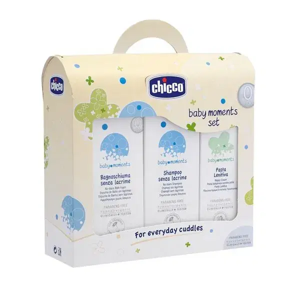 Chicco Cofanetto Pasta Lenitiva + Shampoo + Bagnoschiuma