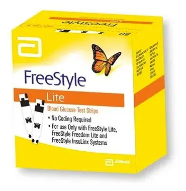 Abbott Diabetes Care Linea Controllo Glicemia Freestyle Lite 50 Strisce Reattive
