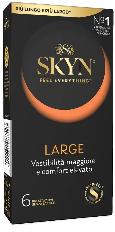 Nova Argentia Profilattico Ansell Akuel Skyn Large B 6 Pezzi