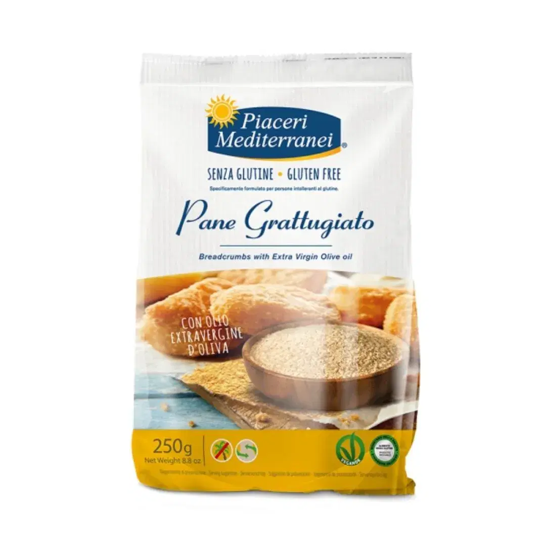 Piaceri Mediterranei Pane Grattugiato Senza Glutine 250gr