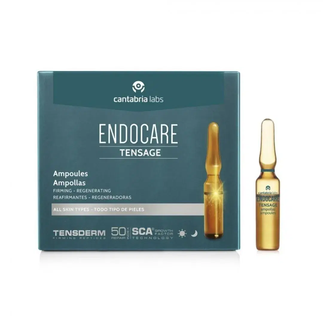 Endocare Tensage Ampolle Rigeneranti e Rassodanti Viso Collo Decoltè 10 Fiale