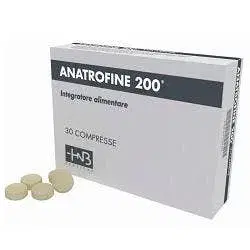 Anatrofine 200 Integratore Anticaduta Capelli 30 Compresse
