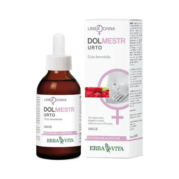 Erba Vita Dol Mestr Urto Integratore per Ciclo Mestruale in Gocce 50 ml
