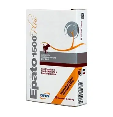 DRN Specialist Linea Animali Domestici Cani Epato 1500 Plus 16 Compresse
