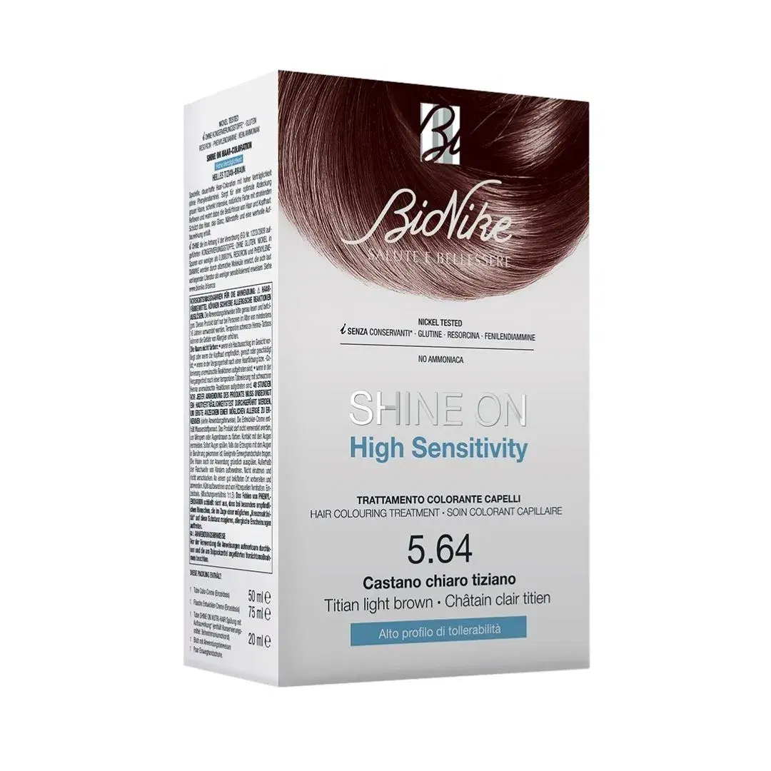 Bionike Shine ON HS Trattamento Colorante per Capelli 5.64 Castano Chiaro Tizian