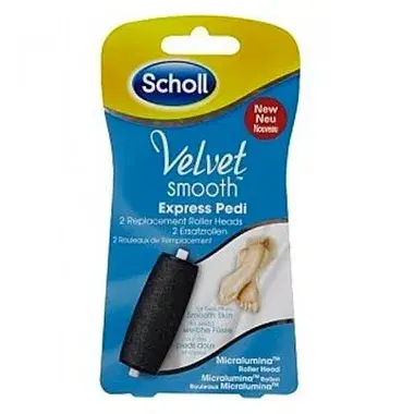 Scholl Linea Pedicure Professionale Velvet Soft Roll Confezione da 2 Ricambi