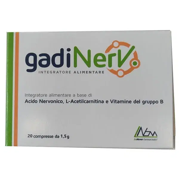 Gadinerv Integratore Sistema Nervoso 15 Compresse