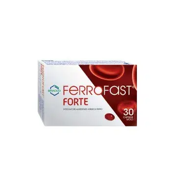 Ferrofast Forte Integratore Alimentare a base di Ferro 30 Capsule