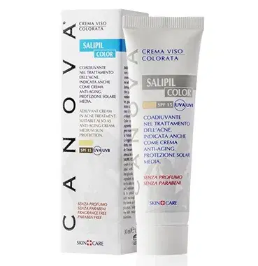 Canova Linea Pelli Miste e Grasse Salipil Color Crema Viso Colorata 30 ml