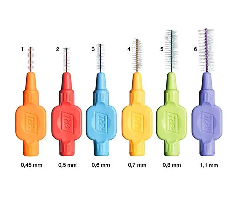 TePe Linea Cura Dentale 6 Scovolini Interdentali Extra Soft Giallo 0,7 mm