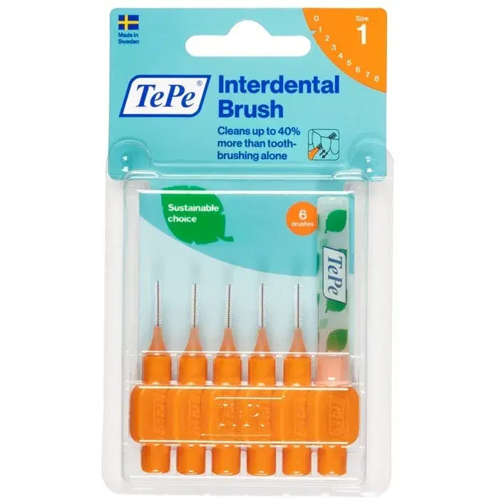 TePe Scovolino Arancione Per Pulizia Interdentale 0,45 mm 6 Pezzi