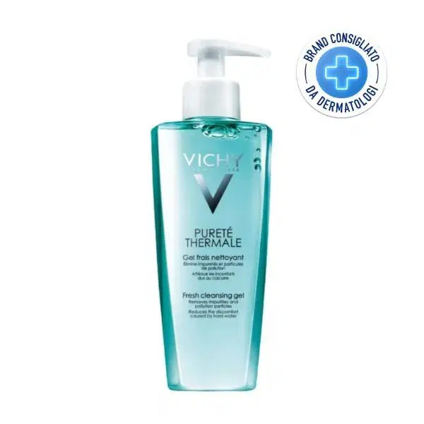 Vichy Purete Thermale Gel Fresco Detergente Viso Pelle Normale o Mista 200 ml