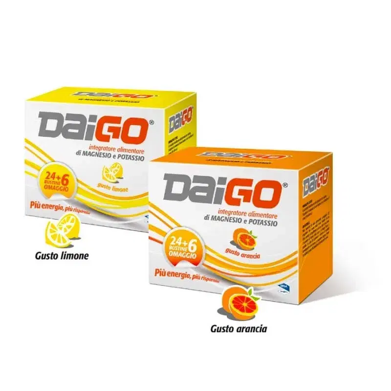 IBSA Linea Vitamine e Minerali Daigo Integratore Alimentare Limone 30 Buste