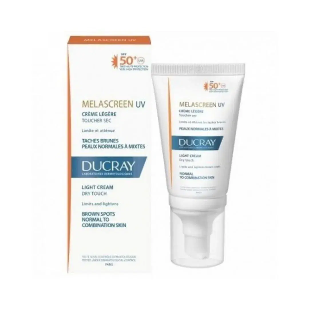 Ducray Melascreen UV SPF50+ Crema Leggera Pelli Miste 40 ml