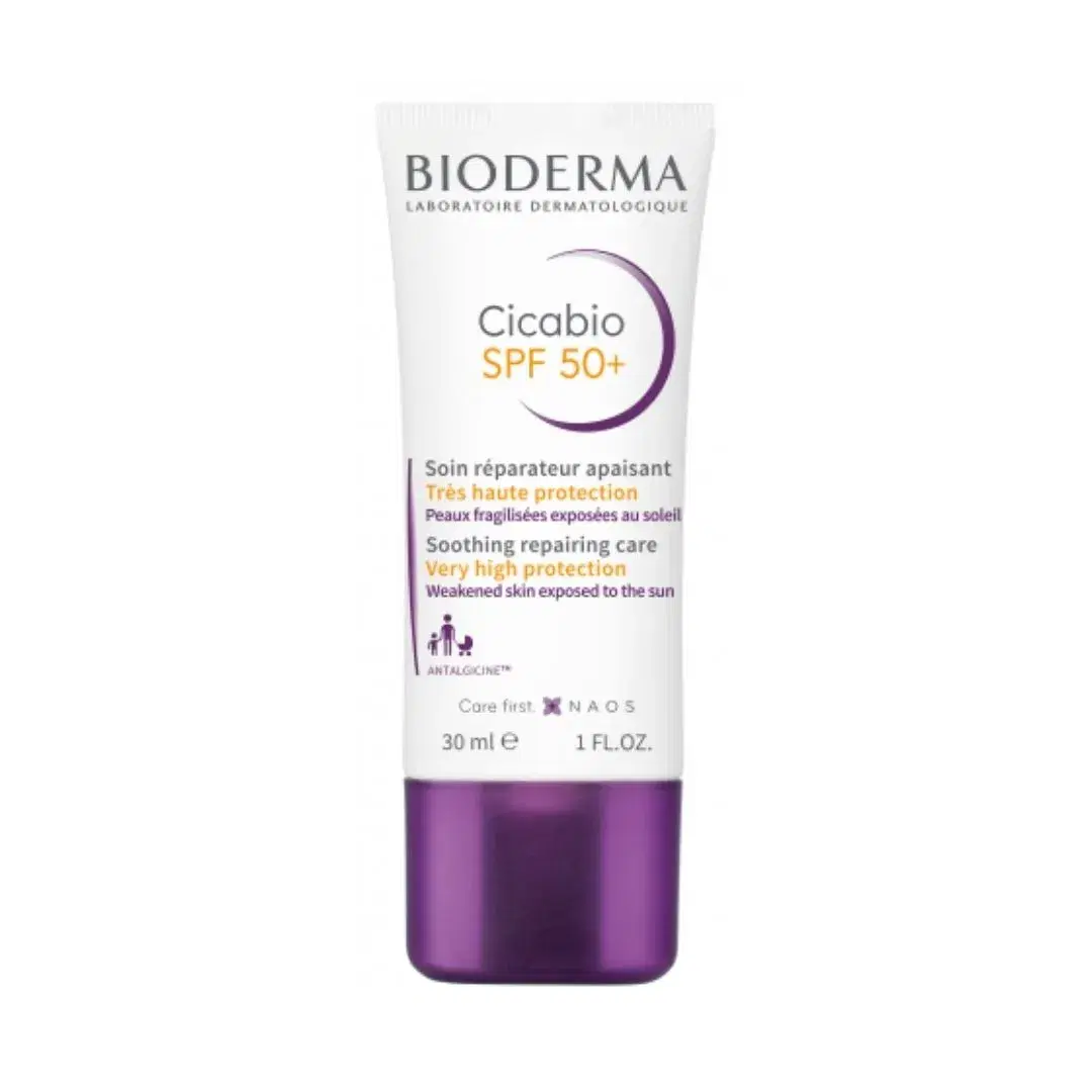 Bioderma Cicabio SPF50+ Crema Solare ad Alta Protezione 30 ml
