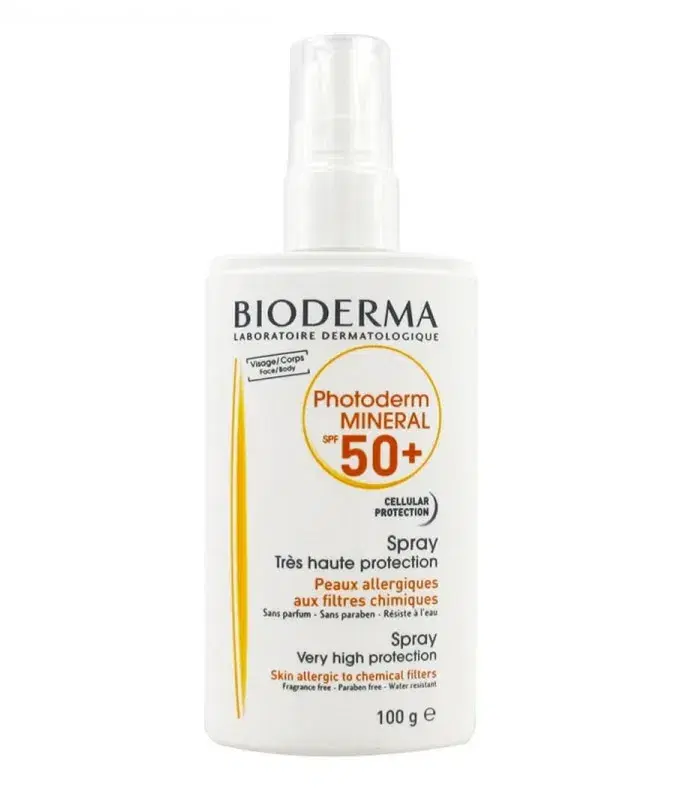 Bioderma Sole Linea Photoderm SPF50+ Mineral Pelli Intolleranti Spray 100 g