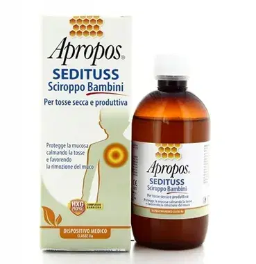 Apropos Linea Dispositivi Medici Sedituss Sciroppo Bambini Tosse Mista 10 ml