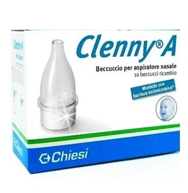 Chiesi Linea Pulizia del Naso Clenny A 10 Ricambi per Aspiratore Nasale Neonati