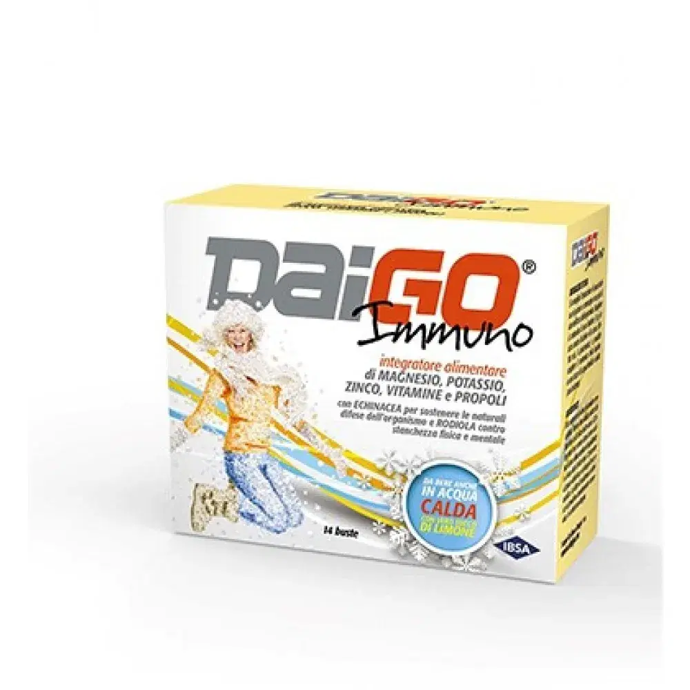 IBSA Daigo Immuno Integratore Alimentare Difese Immunitarie 14 Buste