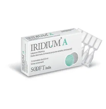 Sooft Italia Linea Salute degli Occhi Iridium A Collirio Protettivo 15Flaconcini
