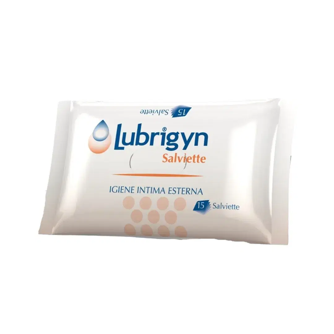Lubrigyn Salviette Umidificate per la Detersione Intima 15 Pezzi