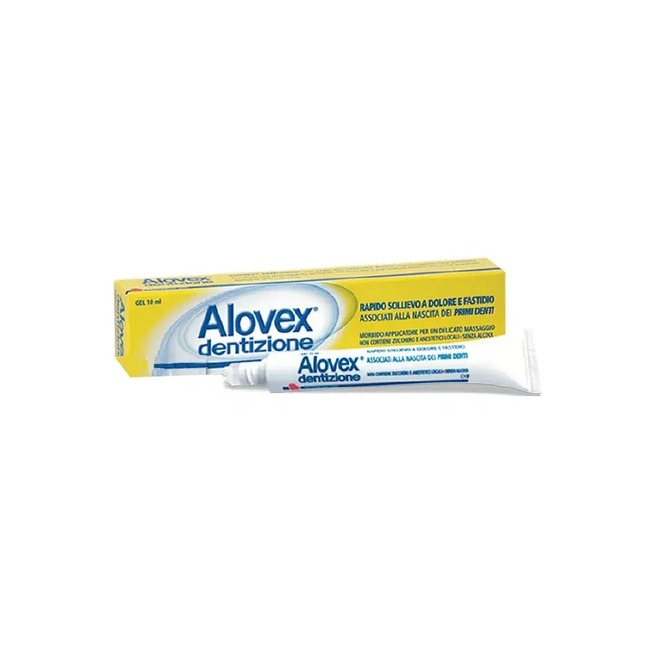 Alovex Dentizione Gel Lenitivo Nascita Primi Dentini 10 ml
