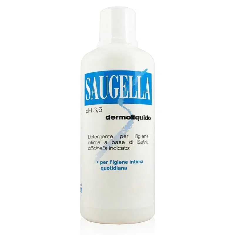 Saugella Blu Dermoliquido Detergente Intimo pH 3.5 750 ml