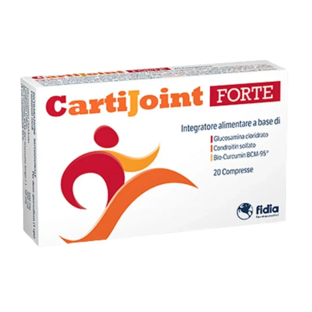 Fidia CartiJoint Forte Integratore Alimentare Per Le Articolazioni 20 Compresse