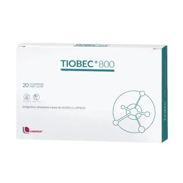 Laborest Tiobec 800 Integratore per il Metabolismo Energetico 20 Compresse