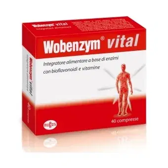 Named Linea Articolazioni Sane Wobenzym Vital Integratore 40 Compresse