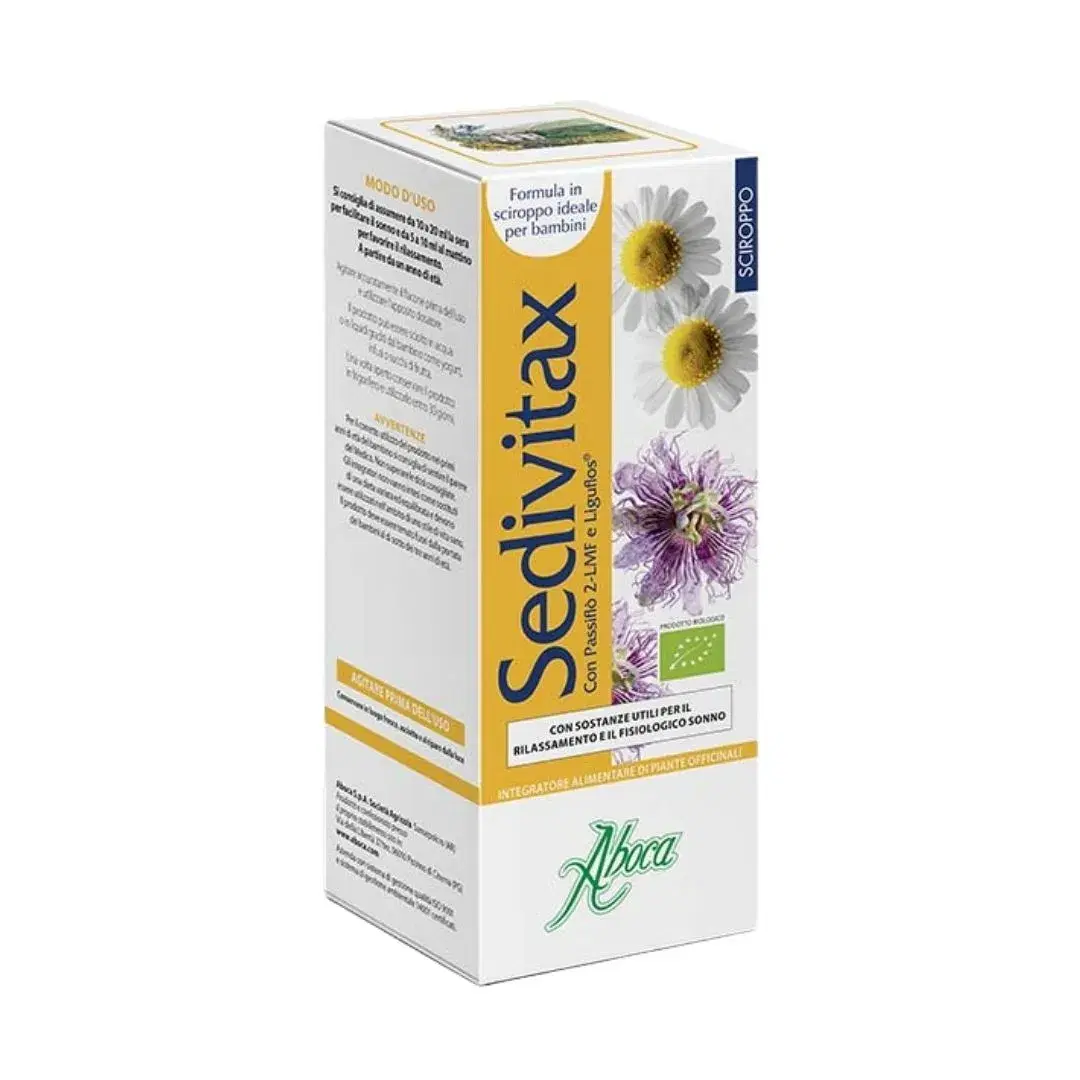 Aboca Sedivitax Sciroppo Integratore per il Rilassamento e il Sonno 220 g