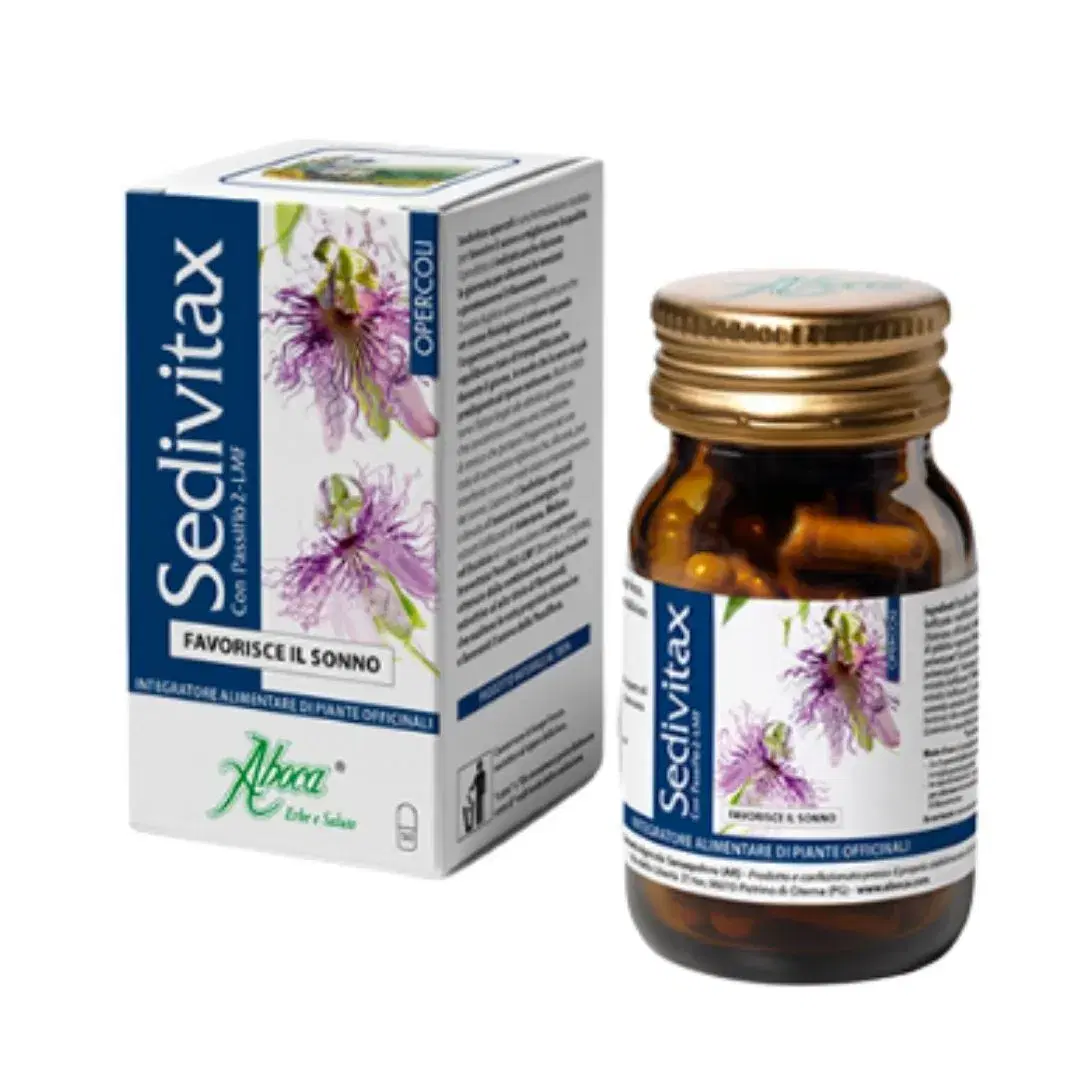 Aboca Sedivitax Integratore Alimentare che Favorisce il Sonno 50 Opercoli