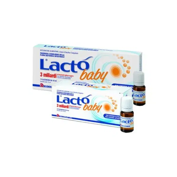 Lactò Baby 3 Miliardi Integratore Benessere Intestinale Bambini 12 Flacon