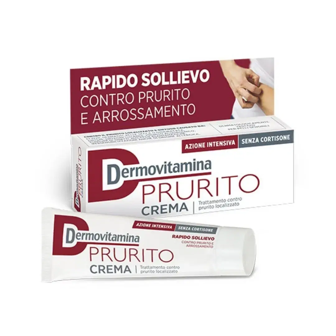 Dermovitamina Crema Lenitiva Idratante Anti-Prurito 30 ml