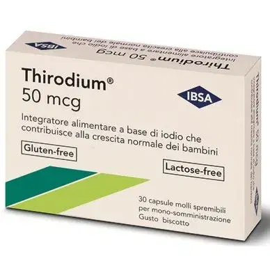 Thirodium 50mcg 30cps