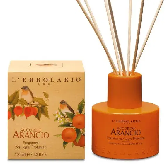 L'Erbolario Fragranza per Legni Profumati Accordo Arancio 125ml
