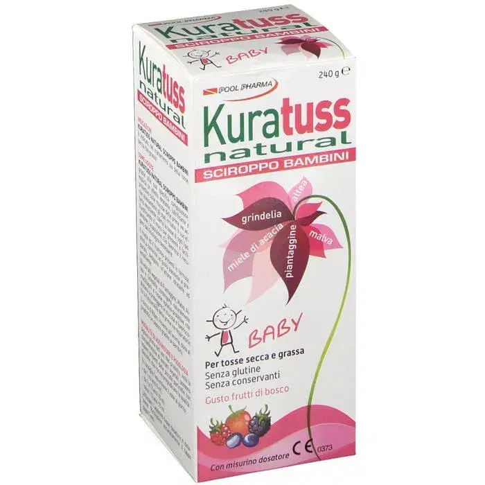 Kuratuss Natural Sciroppo Bambini Tosse Integratore 190 g