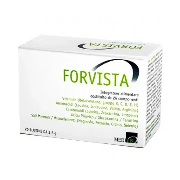 Medivis Linea Salute degli Occhi Forvista Integratore Alimentare 30 Buste